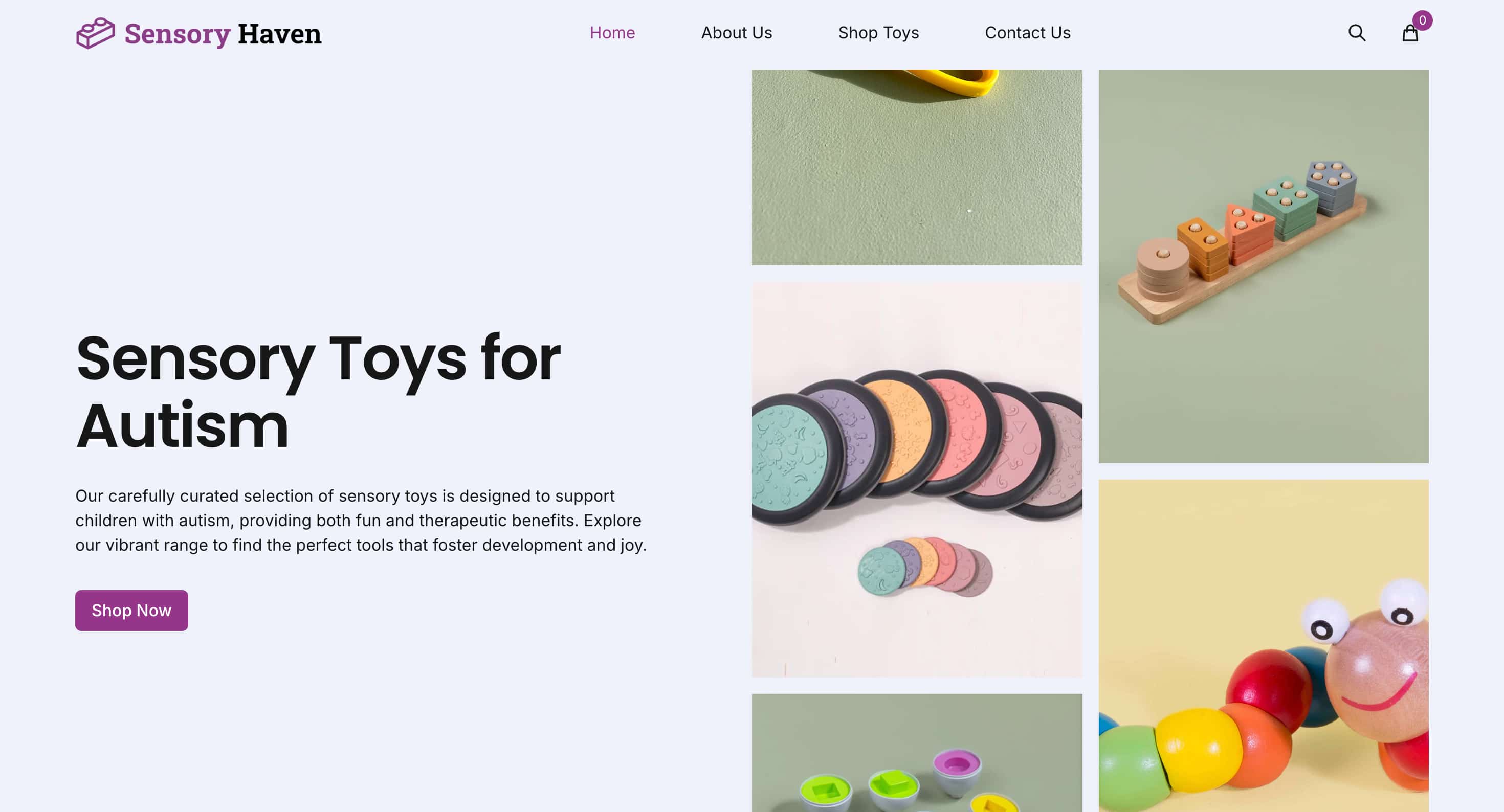 Sensoryhaven - Sensory toys e-commerce
